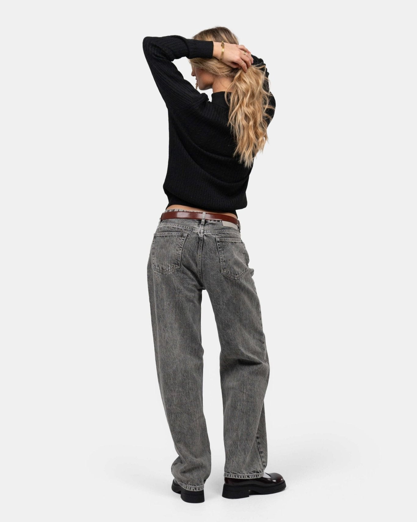 Half Zip Strik Sort | Skagen - clothing.dk